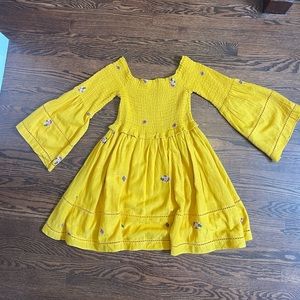 Free People Smocked Mini